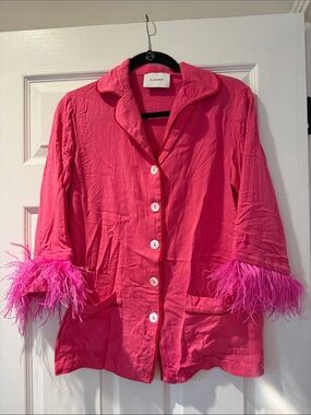 Sleeper pink pajama set size small
